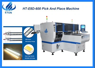 Kahemoodul 90000cph SMT 24 pea LED -valgustusmasin